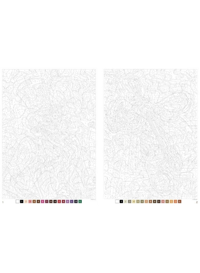 Coloriages mystères Disney - Grands classiques Spécial débutants - Image 4