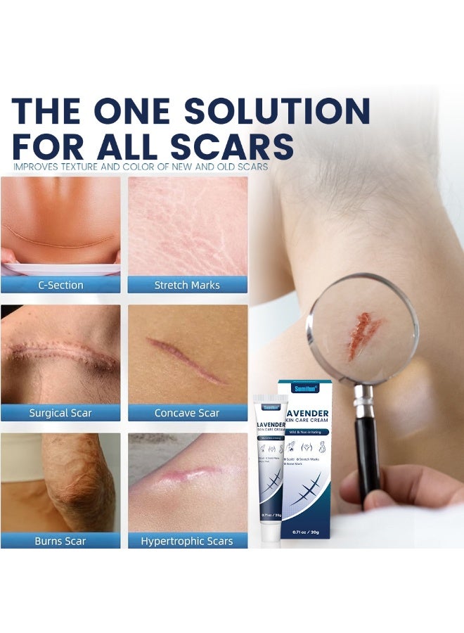 سوميفون كريم اللافندر لإزالة الندبات - Image 5