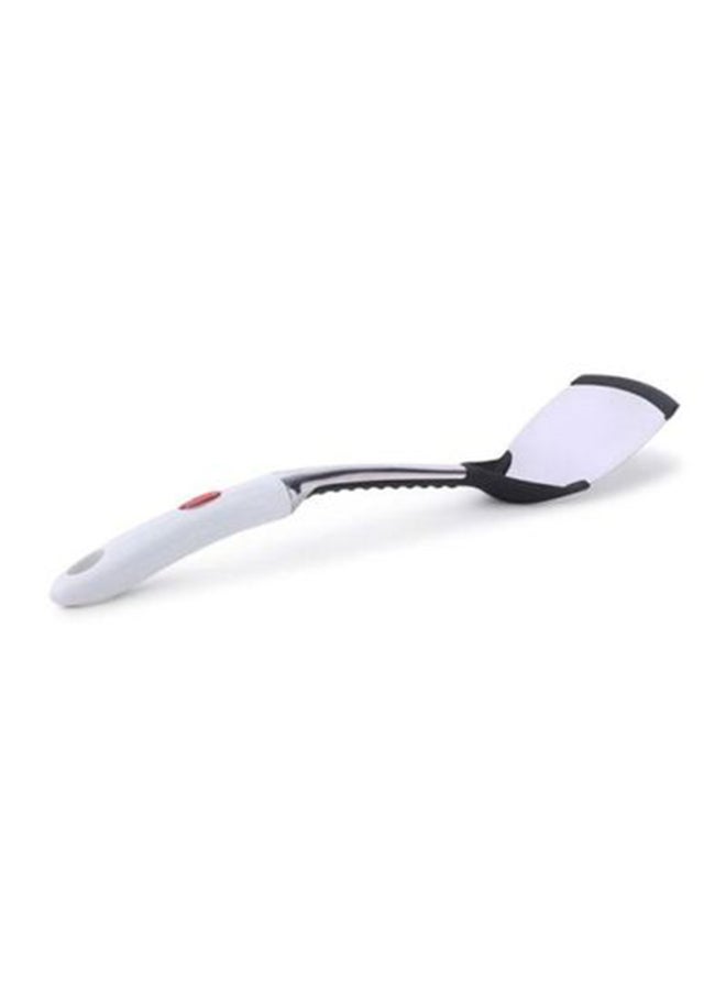 Prestige Stainless Steel Solid Turner White/Black/Silver 40.89x8.89x5.08cm - Image 2