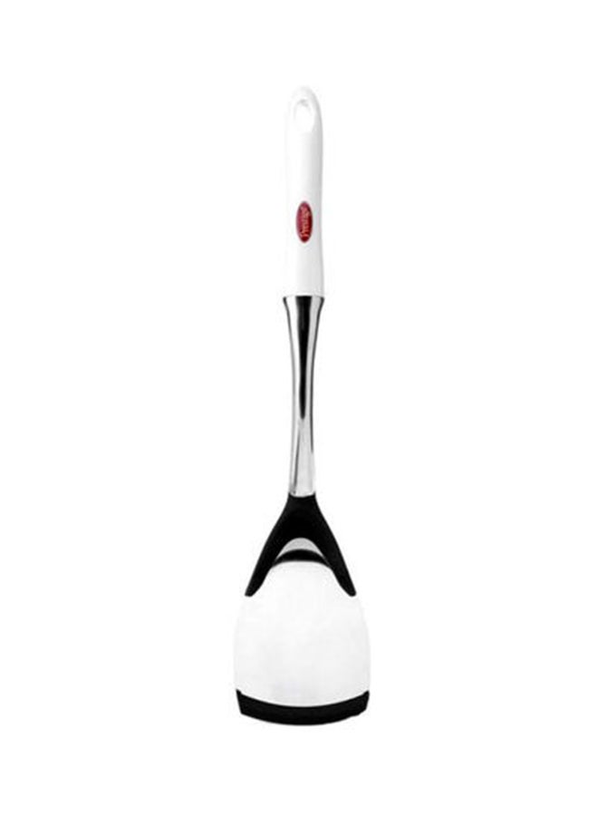 Prestige Stainless Steel Solid Turner White/Black/Silver 40.89x8.89x5.08cm - Image 1