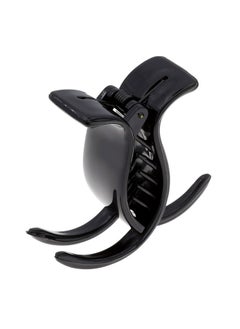 CAMILA Paris Nv07 French Hair Clip For Women Black 3 Teeth Ponytail Holder Girls Hair Claw Clips Jaw Fashion Durable Styling Hair Accessories For Women Strong Hold No Slip Grip Made In France  - Image 1