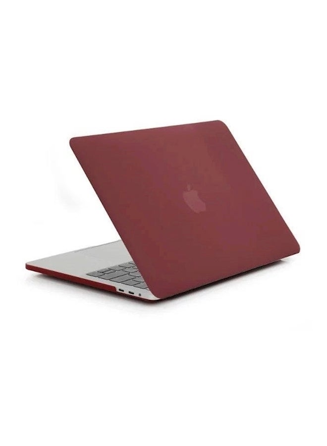 NIBEMINENT Protective Case Cover For Apple Macbook Air 13 Inch Brown - Image 1