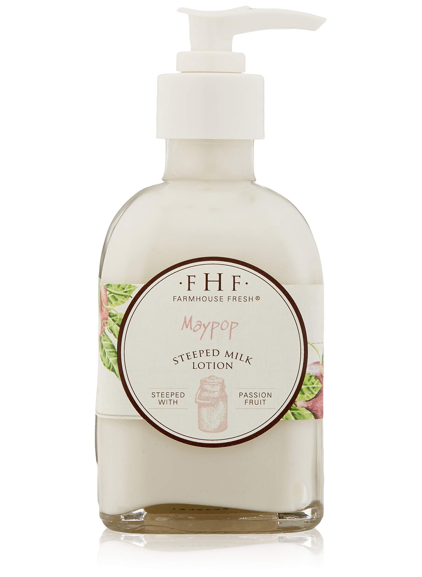 FarmHouse Fresh - FarmHouse Fresh Maypop Steeped Milk Lotion, Passion Fruit, 8 Fl Oz - Image 1