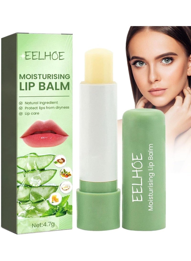 EELHOE Herbal Lip Balm Moisturiser for Chapped Lips, Lightweight Hydrating Formula with Aloe Vera, Long-Lasting Protection, Ideal for Winter Care and Daily Lip Maintenance - Image 2