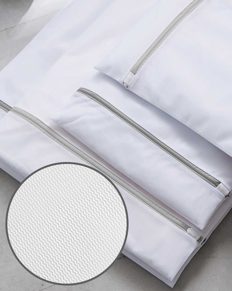 QiNZiN Lingerie Bags for Washing Delicates,Small Fine Mesh Laundry Bags,3Pcs(1 Large,1 Medium,1 Small)  - Image 5