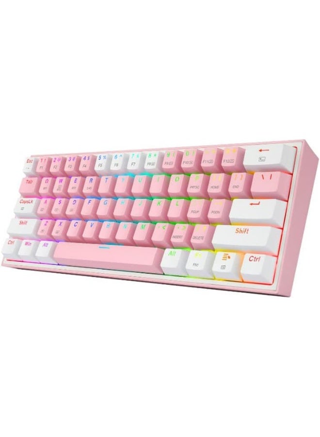 REDRAGON K530 Draconic 60% Bluetooth/Wired Mechanical Keyboard, 61 Keys, Hot Swappable RGB Gaming Keyboard with Tactile Brown Switch, for Windows/Mac/Android - Image 2