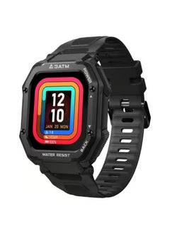 Rock Rugged Smart Watch, 1.69 Inch TFT Display - Black