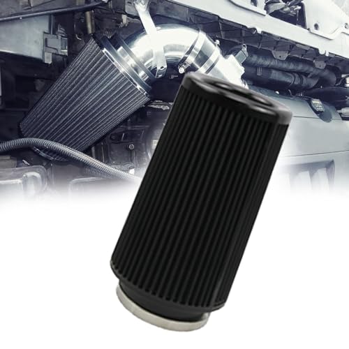 RYANSTAR RACING RYANSTAR Universal Clamp-On Air Filter Three Different Size 3in 3.5in 4 in High Flow Round Tapered Cone Closed-Top Cool Air Filter Cleaner Fit Compat - Image 1