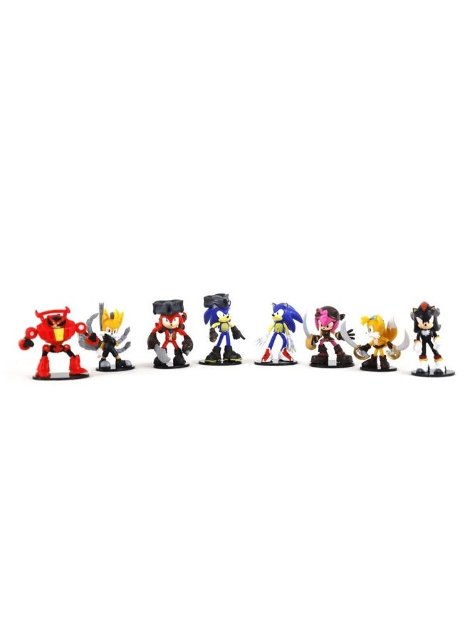 SONIC - Sonic Prime Series 2 8-Pack Collectible Action Figures Set - Image 1