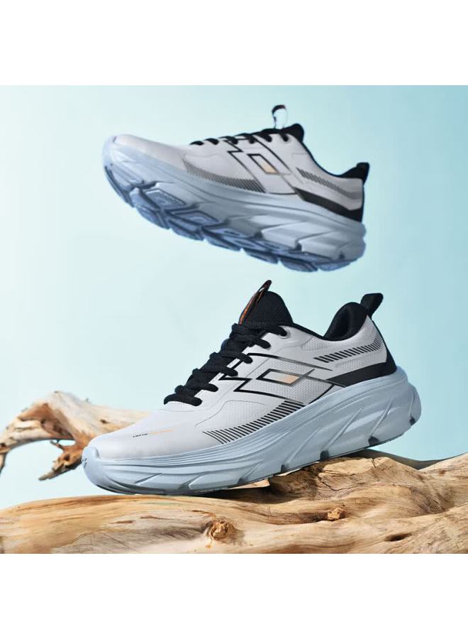 Lotto Men's Casual Outdoor Hiking Sports Leather Waterproof Trail Running Shoes Water Blue Size 43 - Image 4