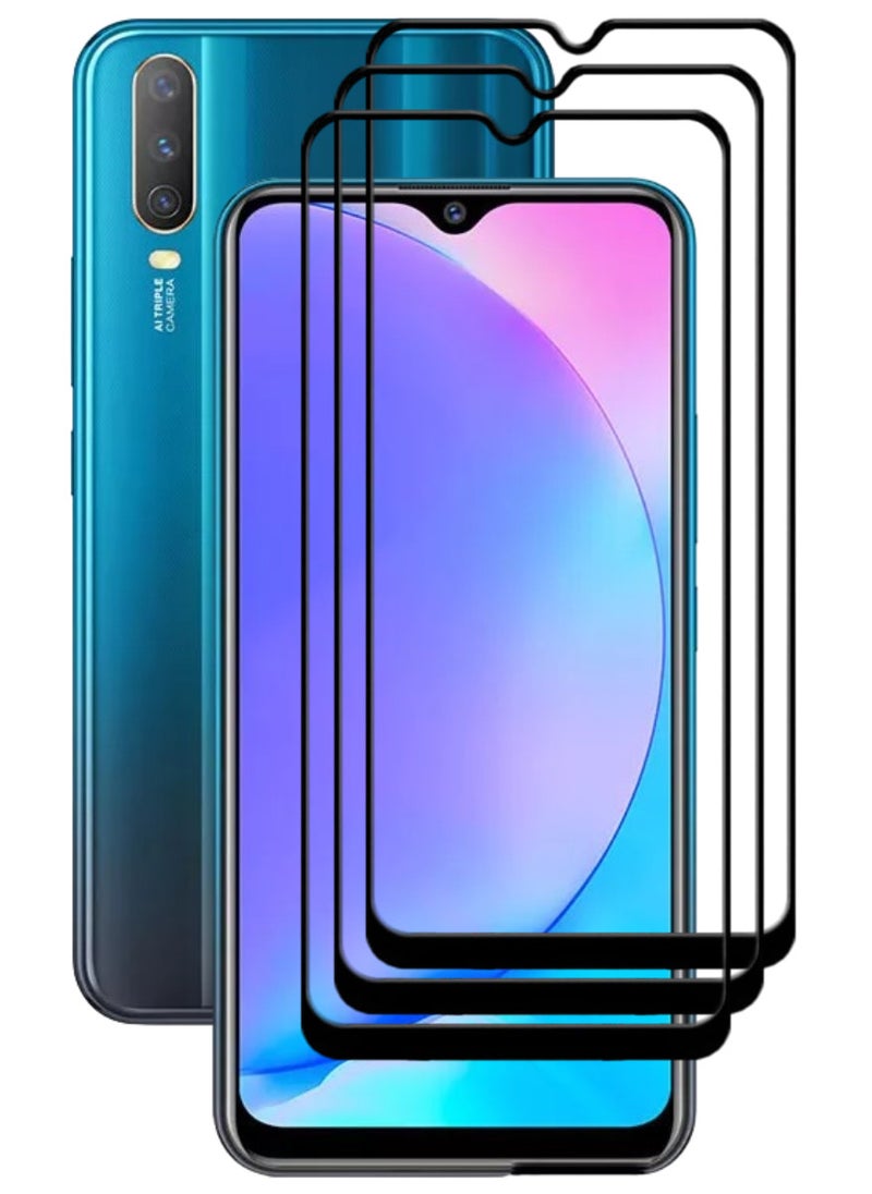 ACLIX 3 Pieces Antistatic ESD Dustproof Premium Quality High Definition Tempered Glass Screen Protector Designed For vivo Y17 - Image 1