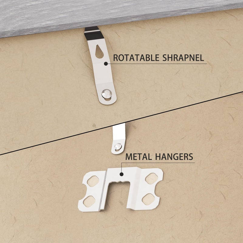 Picrit 12x16 Picture Frame  Photo Frame for Wall Mounting Diaplay  Gray - Image 3