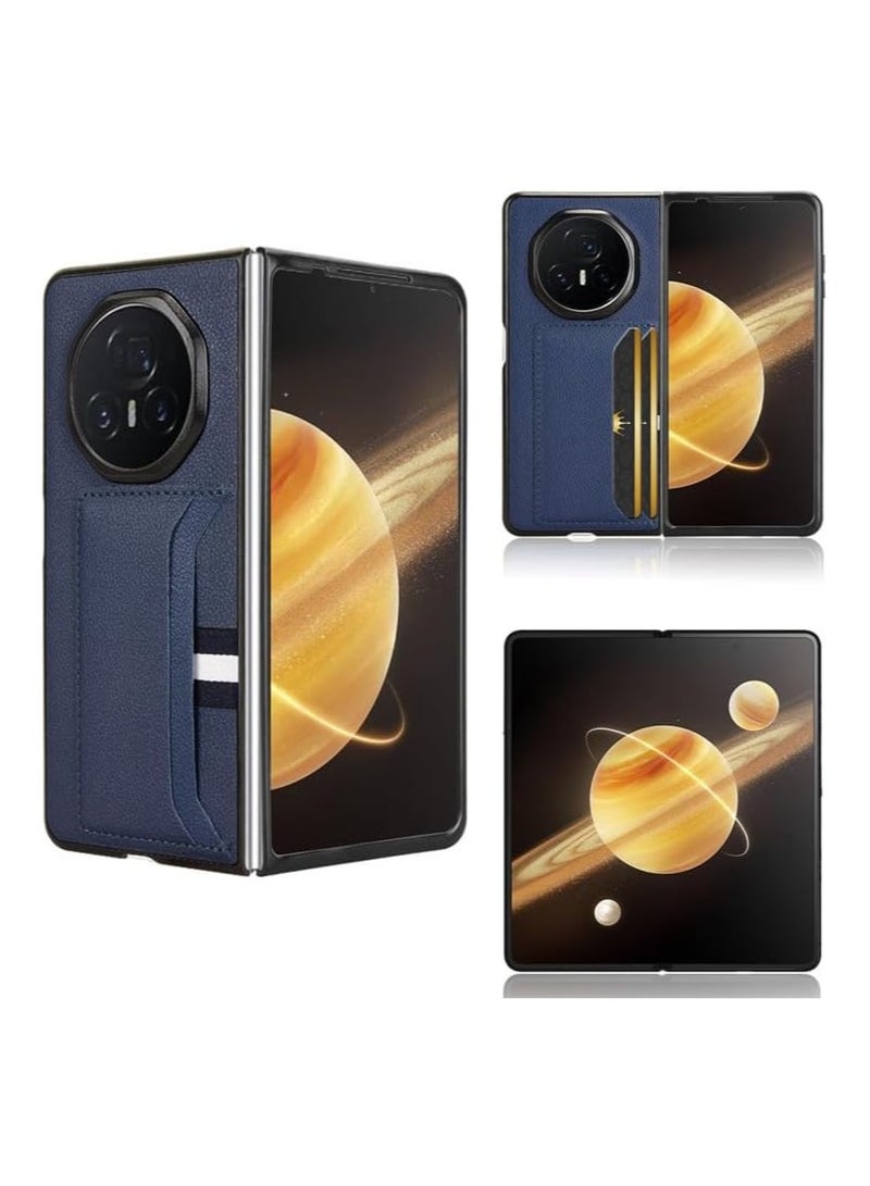 عام متوافق مع حافظة هونور ماجيك في 3 ، حافظة هاتف من جلد البولي يوريثان الممتاز فائقة النحافة مقاومة للصدمات مع فتحة للبطاقات لهاتف ماجيك في 3 5 جرام - Image 2