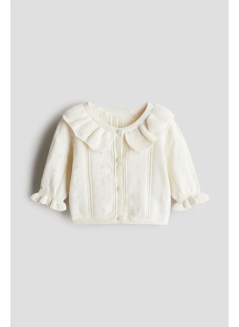 H&M Pointelle-knit cardigan