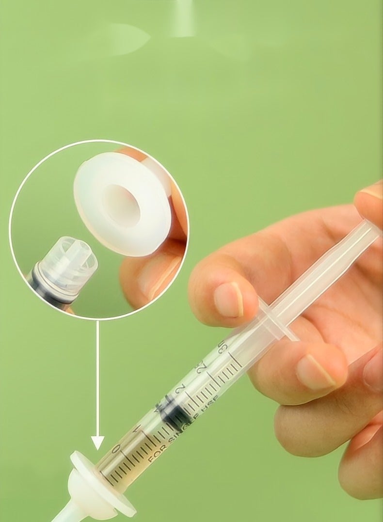 مجموعة حقن تغذية الحيوانات الأليفة مع مصعد, أداة تغذية السيليكون لجر القطط, القطط حديثة الولادة, الكلاب, الحيوانات الصغيرة, الأرانب, حقن تغذية, حقن سائلة, منتجات تغذية القطط, حلمات استبدال للأرانب, الحيوانات الصغيرة, السنجاب, زجاجات القط الصغيرة - Image 2