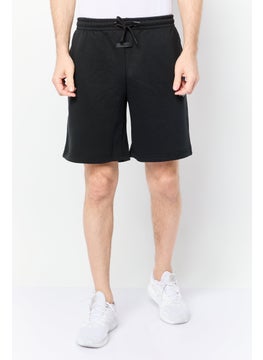 Algspar Men Brand Logo Basic Short, Black  - Image 1
