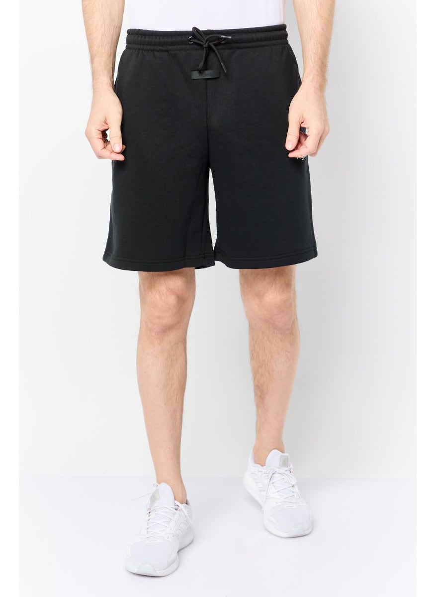 Algspar Men Brand Logo Basic Short, Black  - Image 1