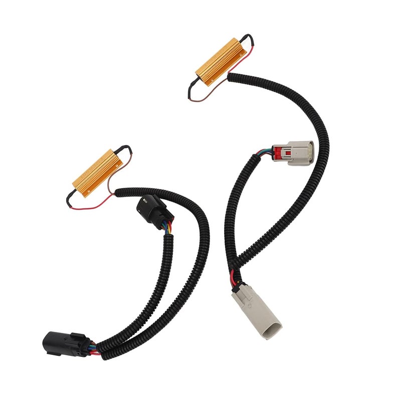 Freeze crack proof Tail Light Conversion Harness, Brightness Enhanced Tail Light Wiring Connector, 2 Pcs High Performance Wire Protection, Fit for LTZ Hardness boosted processed substance - Image 2
