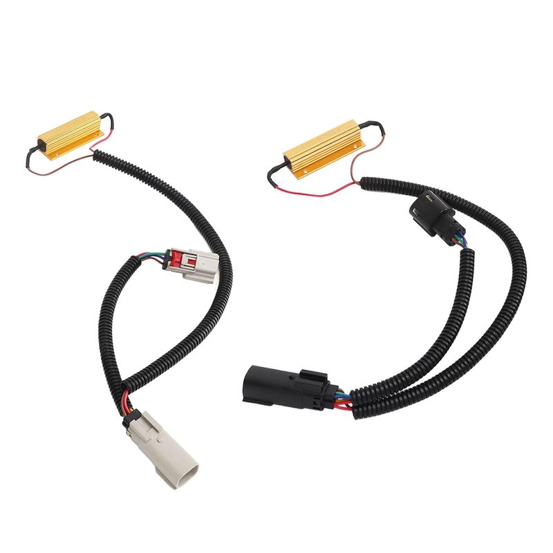 Freeze crack proof Tail Light Conversion Harness, Brightness Enhanced Tail Light Wiring Connector, 2 Pcs High Performance Wire Protection, Fit for LTZ Hardness boosted processed substance - Image 4