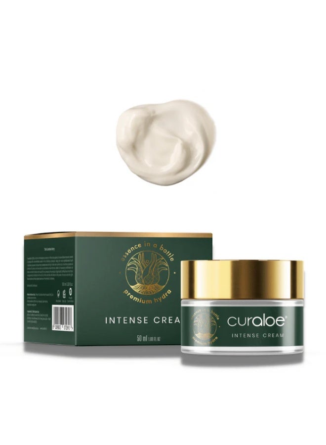 Curaloe Premium Aloe Vera Hydra Intense Cream 50ml - Image 3
