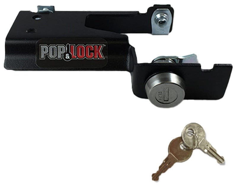Pop & Lock PL1600 Black Manual Tailgate Lock for Chevy/GMC/Isuzu - Image 1