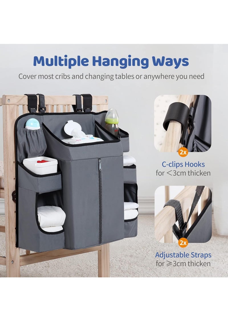 Gonice Changing Table and Crib Diaper Stacker Nursery Organizers  - Image 2
