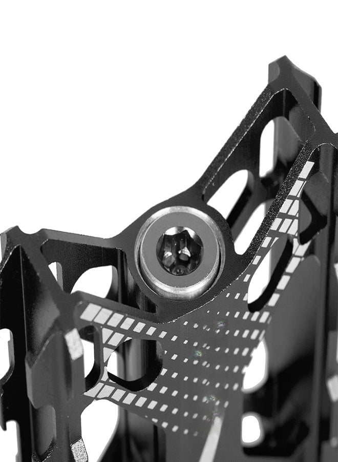 ENLEE Folding Bike Pedals Aluminium Alloy Flat Bicycle Platform Pedals Mountain Bike Pedals Cycling Pedals - Image 2