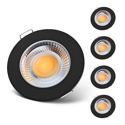 GZV 12V Puck Light LED RV Recessed Ceiling Light 3 inch Waterproof Interior Lighting for Under Cabinet Camper Vans Truck Motorhome 3000K 4Pack - Image 1
