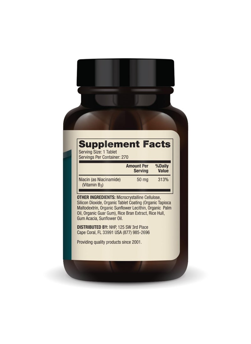 Dr. Mercola Niacinamide vitamin b3 50 mg per tablet mini tabs |  non-flushing, 270 tablets | dietary supplement  - Image 2