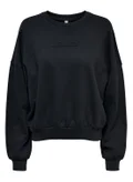 Jacqueline de Yong Text Knitted Sweatshirt