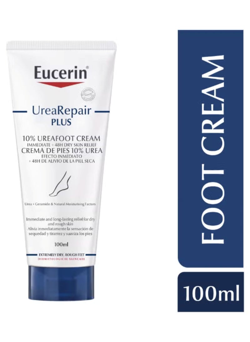 Eucerin - Urea Repair Plus 10% Foot Cream 100ml - Image 1