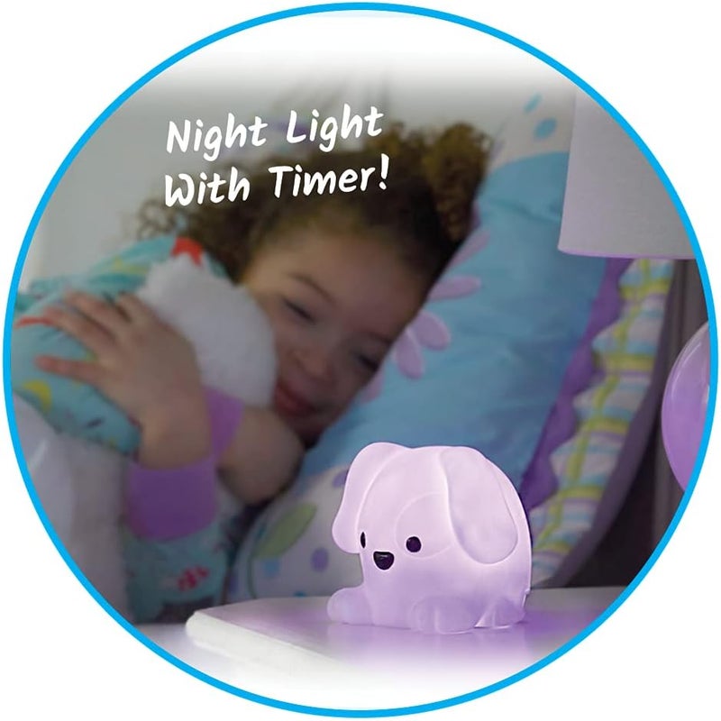 hand2mind hand2mind PAWZ The Calming Pup Learn Deep Breathing Rechargeable Animal Night Light Kids Anxiety Relief Mindfulness for Kids Calm Down Corner Supplies Social Emotional Learning Activities - Image 2