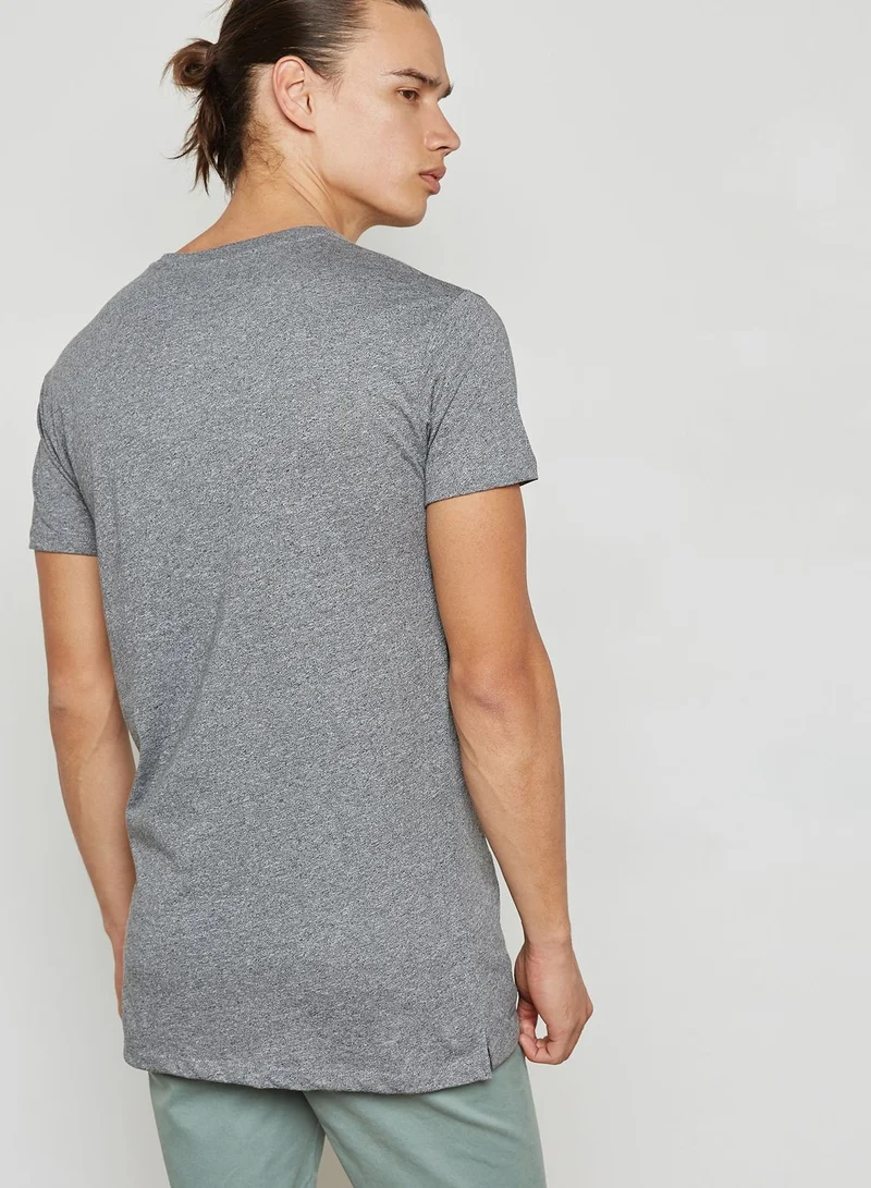 TOPMAN Longline T-Shirt