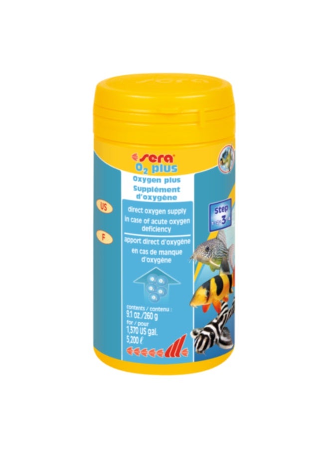 Sera O2 Plus Oxygen Plus Supplement D'Oxygen 260ml