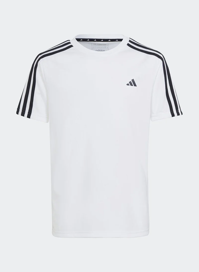 Adidas Kids 3 Stripe Train Essential Aeroready Set
