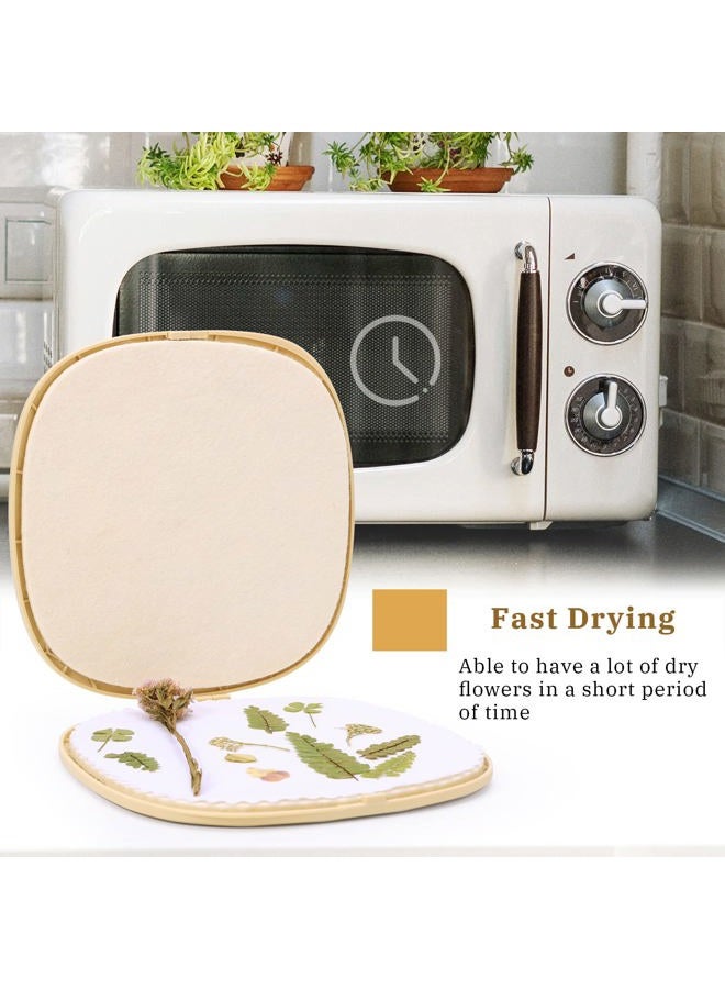 Aboofx Large Microwave Flower Press Kit, 9 x 9 inch Quickly Flower Drying Kit Leaf Press Flower Pressing Kit for Adults Fast Making Pressed Plant Flowers Preservation Specimen DIY Crafts and Gift - Image 2