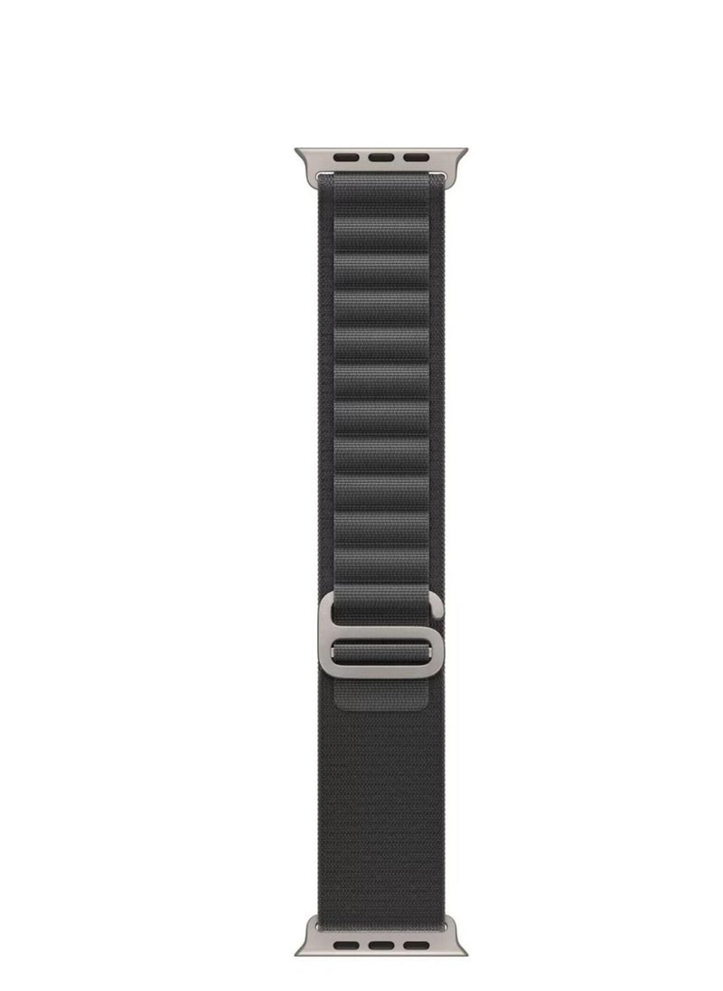 Generic - Alpine Loop Compatible with Apple Watch Ultra Band,Metal connector Rugged Woven Nylon Men G-Hook Strap for iWatch Series Ultra SE 49mm 45mm 44mm - Image 1