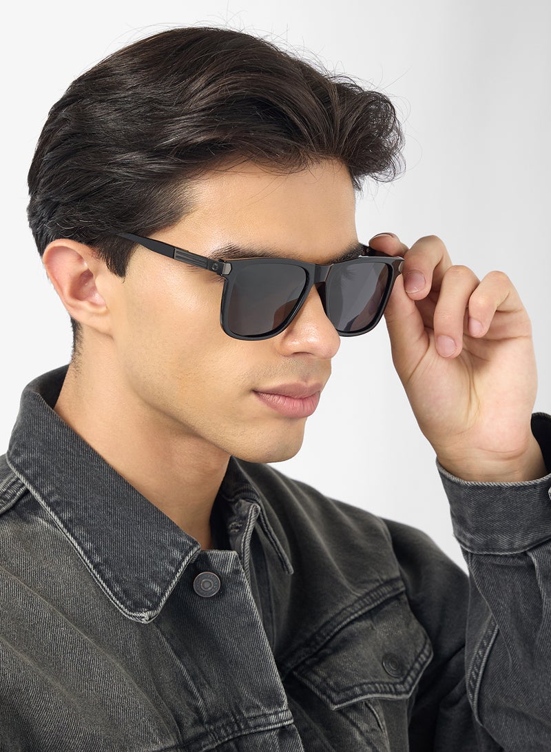 Seventy Five Polarized Lens Wayfarer Sunglasses - Image 4