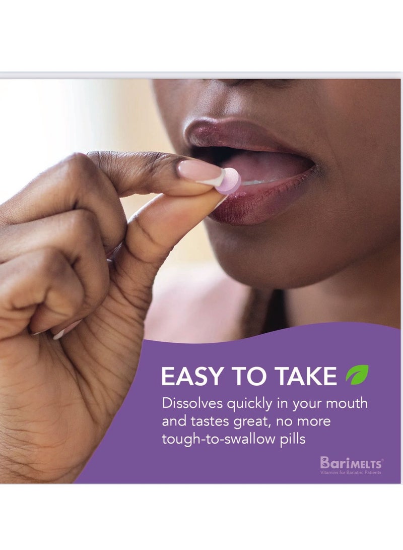 BariMelts B12 Plus, 90 Tablets, Natural Cherry Flavor - Image 5