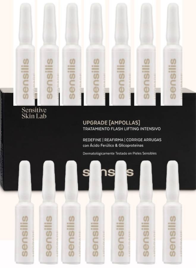 Sensilis Upgrade Intensive Flash Lifting Ampoules 14 x 1.5ml - Image 2