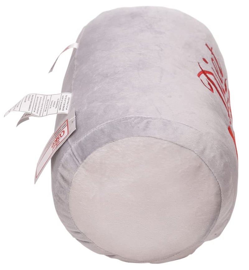 Mark Feldstein & Associates Coca Cola Diet Coke Can Classic Gray Embroidered Plush Throw Pillow, 13 in - Image 4