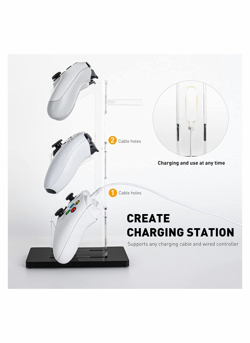 Excefore Gaming Accessories, Controller Holder, Dual Controller Stand, For Ps5 Ps4 Xbox, For Switch, For Gaming Accessories, Build Game Fortresses  - Image 5
