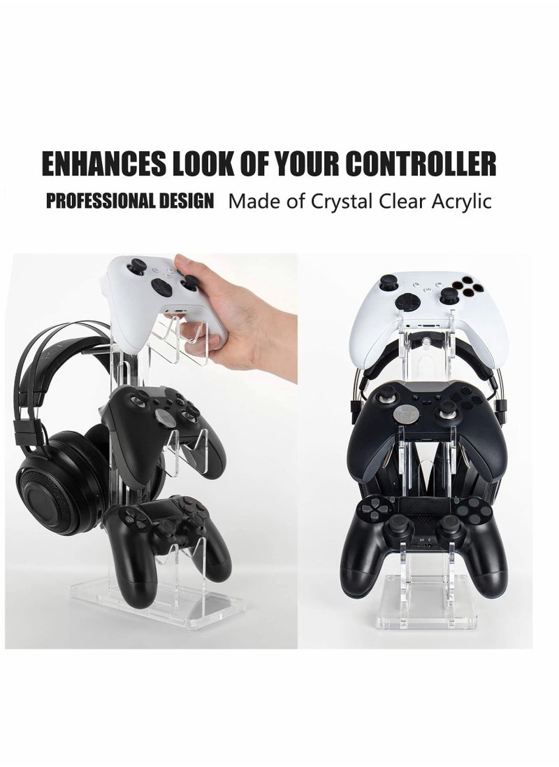 Excefore Gaming Accessories, Controller Holder, Dual Controller Stand, For Ps5 Ps4 Xbox, For Switch, For Gaming Accessories, Build Game Fortresses  - Image 4