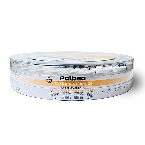 Palbea Padel Racket Grip Tape - Packs of 22. Padel Tennis Racket Grip Tape - Padel Tennis Grips Overgrip for Sweat Absorption & Non-Slip. Also Suitable as Tennis Racquet Grip Wrap Tape. - Image 2