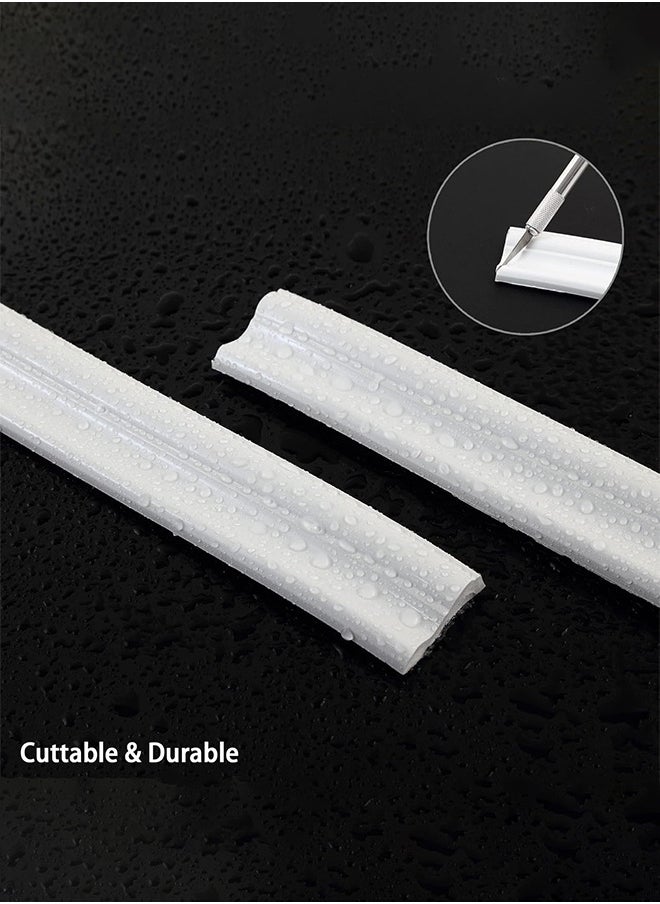 RATSAW Peel and Stick Chair Rail Molding Self Adhesive Wall Trim PVC Strip for Home Wall Decoration 100cm  - Image 4