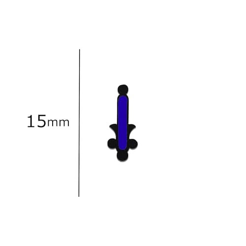 Comet Busters Abstract Blue Bindi (BV672) - Image 3