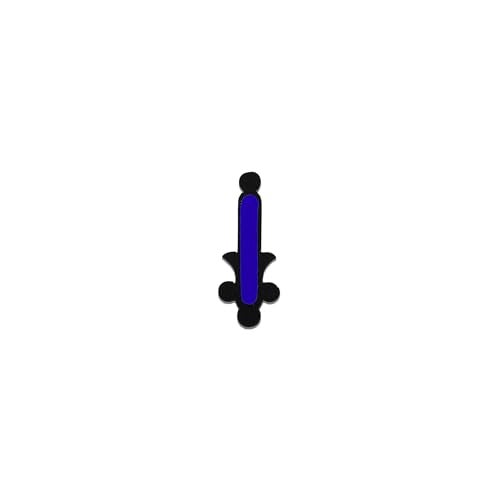 Comet Busters Abstract Blue Bindi (BV672) - Image 2