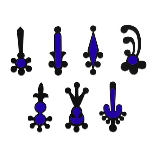 Comet Busters Abstract Blue Bindi (BV672) - Image 1