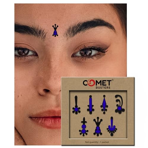 Comet Busters Abstract Blue Bindi (BV672) - Image 4