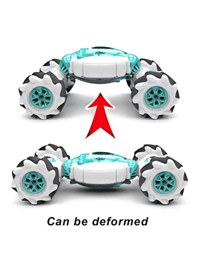 RC Stunt Car Remote Control Watch Gesture Sensor Deformable Electric Toy Cars All Terrain Speed 2.4GHz 4WD 360°Rotation Whirligig Off-road Vehicle Gift for Kids Boys Birthday  - Image 2